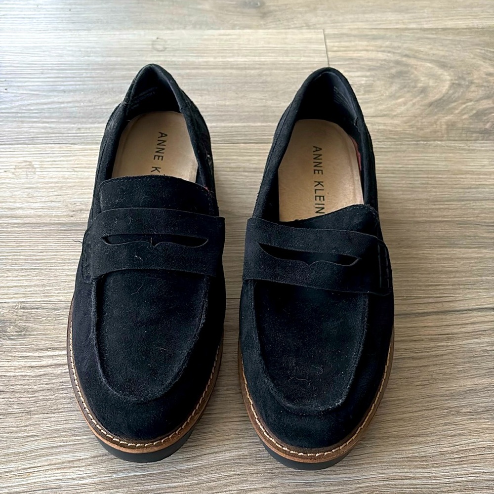 Anne Klein iflex Suede Loafers
